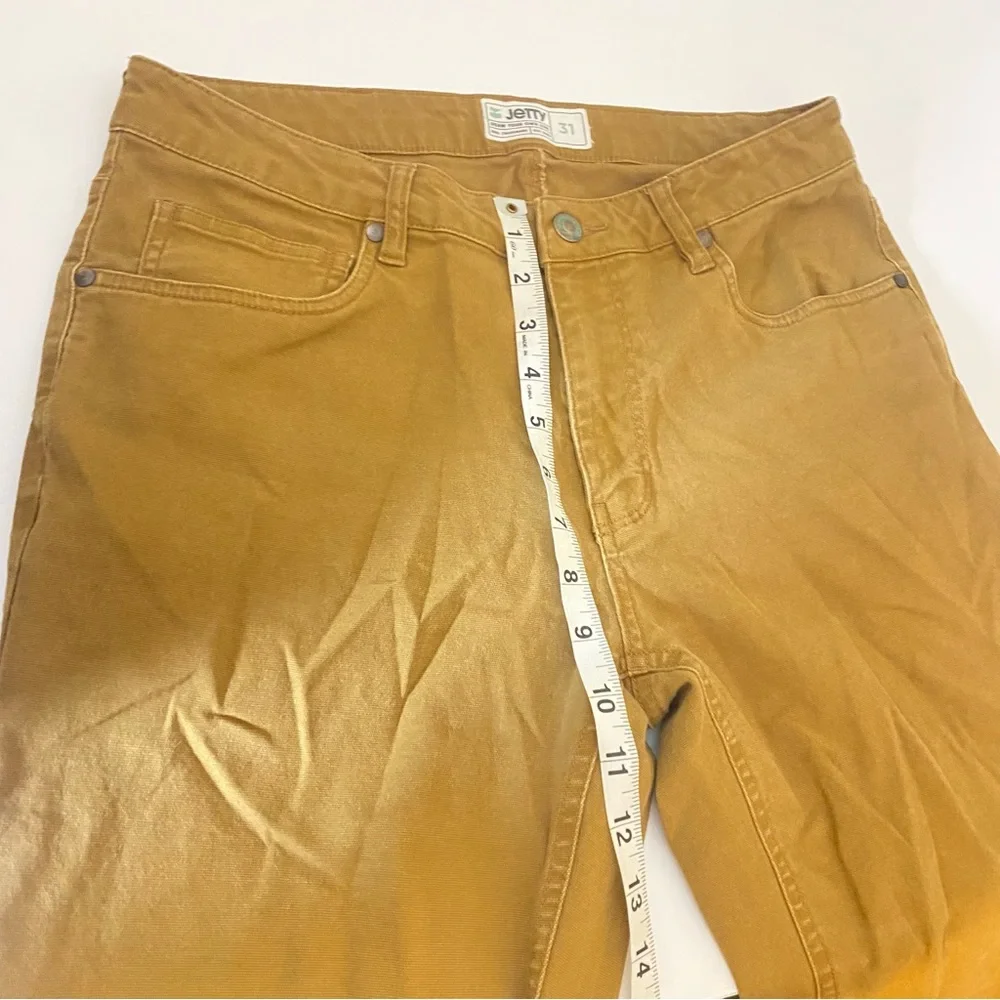 Jetty Khaki Canvas Pants Men's Size 31 Modern Stretch Surf Outdoors